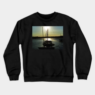 Low Light at Beadnell Harbour Crewneck Sweatshirt